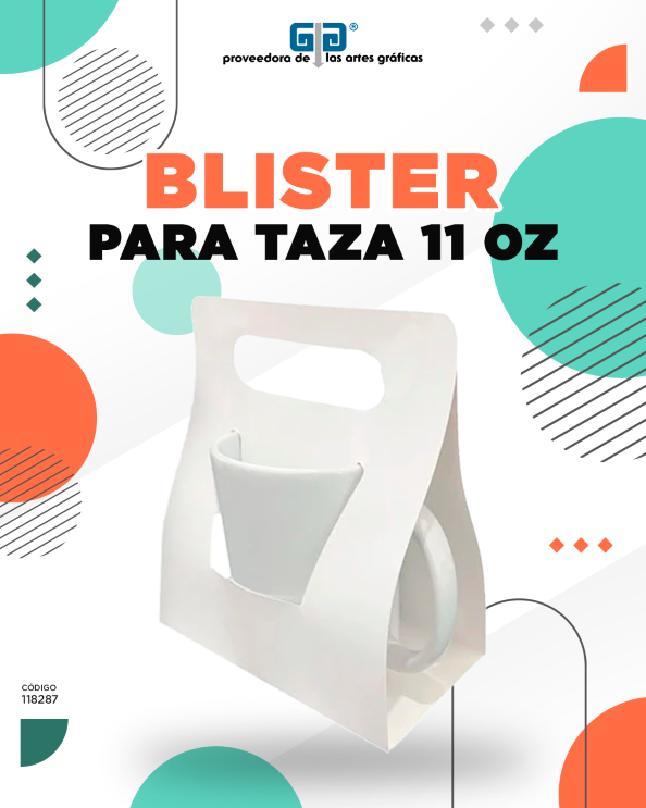 BLISTER PARA TAZA 11 OZ  PIEZA