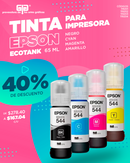 TINTA PARA IMPRESORA EPSON ECOTANK NEGRO