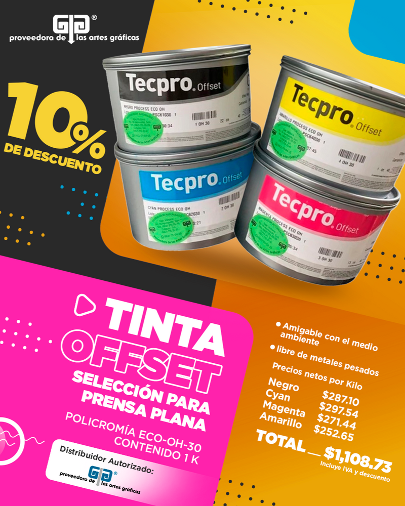 NEGRO PROCESS ECO OH 1 OH 30  TECPRO SANCHEZ 2.5 KG