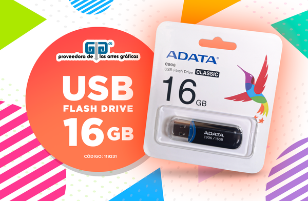 MEMORIA USB FLASH DRIVE 16 GB ADATA