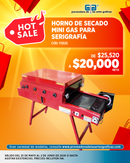 HOT SALE 2026  HORNO DE SECADO DE GAS MINI PARA SERIGRAFIA
