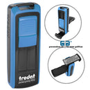 SELLO	TRODAT	POCKET DE BOLSILLO	9512	MEDIDA	18 X 47 MM	TINTA	NEGRO		AUTOENTINTABLE