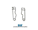 ALFILER, SEGURO O BROCHE METALICO PARA GAFETE CON 50 PIEZAS  2 CMS