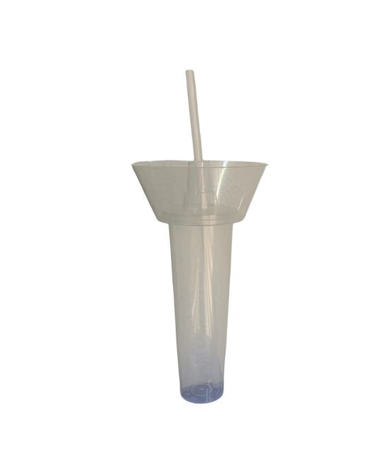 VASO BOTANERO CON POPOTE CAPACIDAD 600 ML