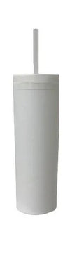VASO CRUSH 20 OZ CON TAPA ROSCA Y POPOTE  VARIEDAD EN COLORES