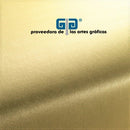 GRABOPLAC METALICO CEPILLADO ORO sobre pedido