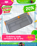 FERIA ESCOLAR REGRESO A CLASES 2026 GUILLOTINA CIZALLA CORTADORA 30 CMS