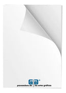 POLYPAP ADHESIVO BLANCO MATE 66X51 CMS SIN SUAJE