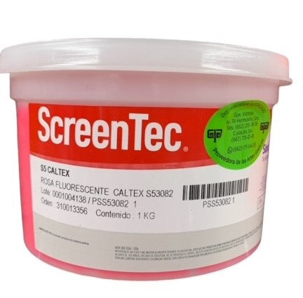 ROSA FLUORESCENTE CALTEX TINTA 1 KG S5 3082.PARA TELAS: ALGODON, LANA, ACETATO, RAYON, ALGODÓN-POLIESTER.