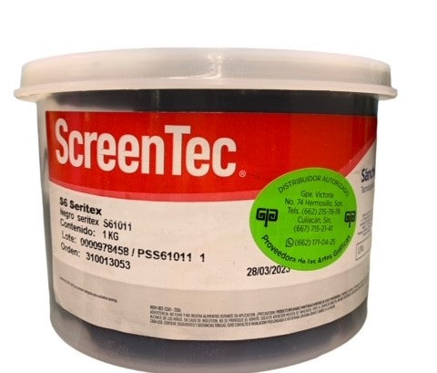 NEGRO SERITEX TINTA 1 KG S6 1011. PARA TELAS: ALGODON, LANA, ACETATO, RAYON, ALGODÓN-POLIESTER.