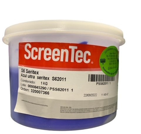 AZUL ULTRA SERITEX TINTA 1 KG S6 2011. PARA TELAS: ALGODON, LANA, ACETATO, RAYON, ALGODÓN-POLIESTER.