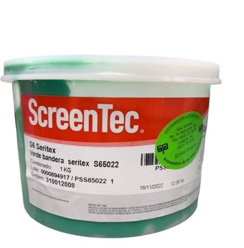 VERDE BANDERA SERITEX TINTA 1 KG S6 5022.PARA TELAS: ALGODON, LANA, ACETATO, RAYON, ALGODÓN-POLIESTER.