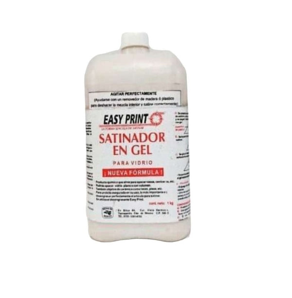 SATINADOR PARA VIDRIO EN GEL  1 LT