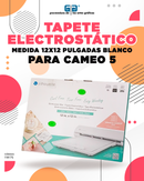 TAPETE ELECTROSTATICO PARA CAMEO 5 MEDIDA  12X12 PULGADAS BLANCO