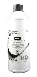 TINTA PARA SUBLIMACION NEGRO COLORMAKE 1 LITRO