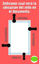 PINZA TROQUEL CON SU LOGOTIPO 51MM SOBRE PEDIDO SELLO SECO