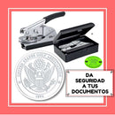 PINZA TROQUEL CON SU LOGOTIPO 51MM SOBRE PEDIDO SELLO SECO