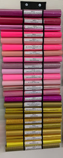 VINIL TEXTIL FOIL METALICO  CEREZA 50  CMS  X 1.0  MT.