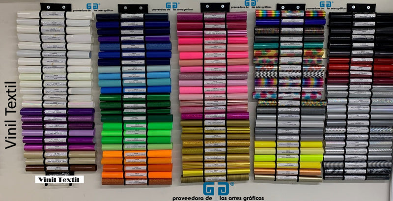 VINIL TEXTIL TRANSPARENTE Y SUBLIMABLE 50 CMS X