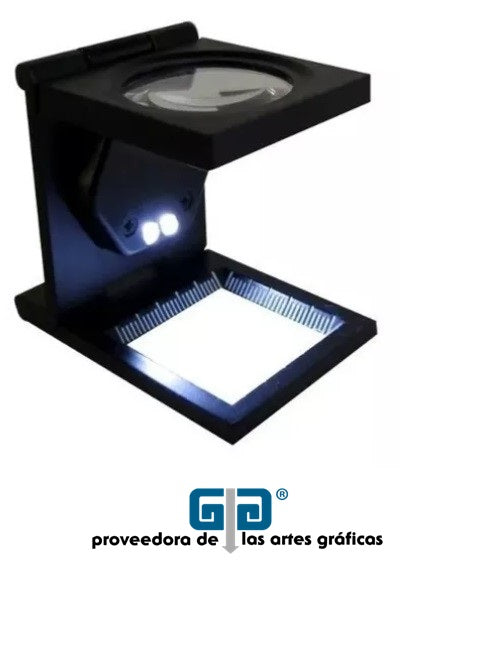 CUENTA HILOS 8X con luz led