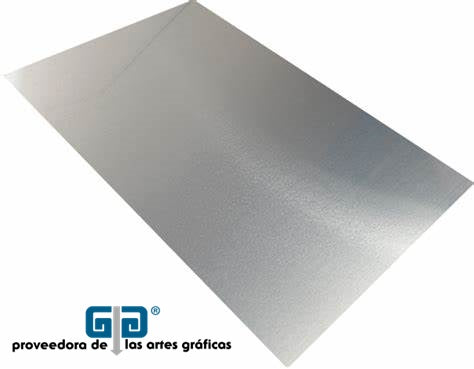 HOJA ALUMINIO PARA SUBLIMAR 40X60 PLATA BRILLANTE SUBLIMACION ENCOGRAPHICS