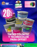 FERIA DEL CAPITAN 2026 OFRECE 20% EN TINTAS COLORTEC Y TECHNOCOLOR PARA OFFSET DEL 15 AL 31 DE JULIO 2026 O AL AGOTAR EXISTENCIAS