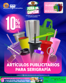 FERIA DEL CAPITAN 2026 OFRECE 10% DE DESCUENTO EN ARTICULOS PUBLICITARIOS PARA IMPRESION EN SERIGRAFIA DEL 15 AL 31 DE JULIO 2026 O AL AGOTAR EXISTENCIAS