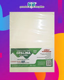 CARTULINA TIPO OPALINA TAMAÑO CARTA, MARFIL, 100 HOJAS 225 GRS