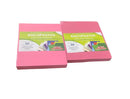 PASTA O CUBIERTA PARA ENGARGOLAR, ENCUADERNAR, EMPASTAR	ENCOPASTAS	COLOR 	ROSA CLARO SOLIDO	TAMAÑO	CARTA	CON 50 PIEZAS