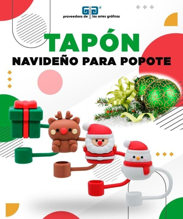 VASO NAVIDEÑO CON TAPA Y POPOTE EN 6 MODELOS 2025.   LLEGARAN PARA EL 6 DE OCTUBRE 2025