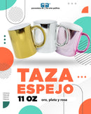 TAZA ESPEJO ORO 11 OZ PARA SUBLIMAR 325 ML SUBLIMACION ENCOGRAPHICS
