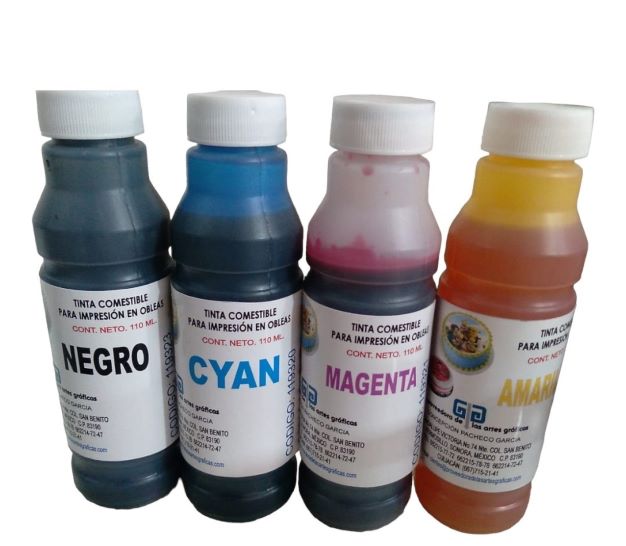 TINTA COMESTIBLE 100 ML AMARILLO