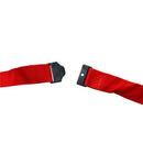 CORDON PLANO P/GAFETE ROJO CON BROCHE DE SEGURIDAD  PZA.