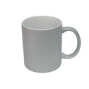 TAZA SUBLI DIAMANTADA PLATA GLITTER 11 OZ