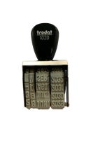 FECHADOR  TRODAT  SIN PLACA	1020 MEDIDA	5 MM SIN TINTA