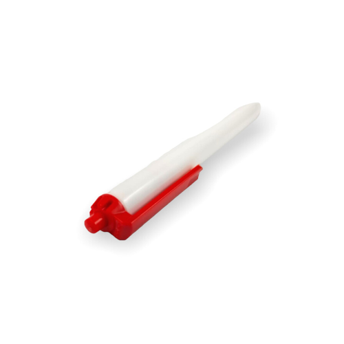 BOLIGRAFO (PLUMA) KLIK BLANCO CON TAPON ROJO