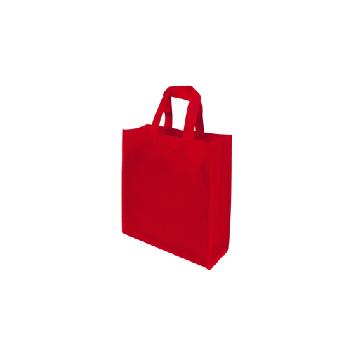 ECO BOLSA 40X30X15 CON FUELLE ROJA