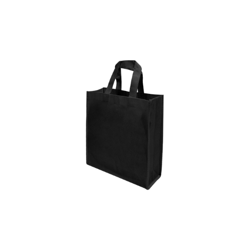 ECO BOLSA 40X30X15 CON FUELLE NEGRA