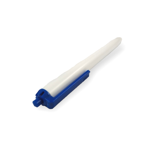 BOLIGRAFO (PLUMA) KLIK BLANCO CON TAPON AZUL