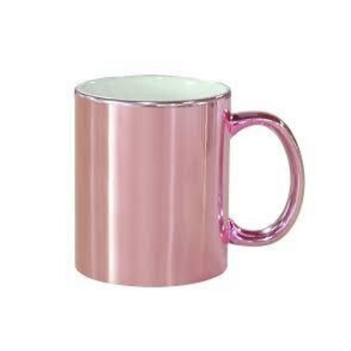 TAZA ESPEJO ROSA 11 OZ PARA SUBLIMAR 325 ML SUBLIMACION ENCOGRAPHICS