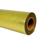 VINIL TEXTIL GLITTER  ORO SUBLIMABLE ECG 50  CMS  X 1.0  MT.