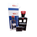 FECHADOR COLOP 2160  CON PLACA PROFESIONAL MEDIDA 24 X 41 MM TINTA NEGRO	AUTOENTINTABLE