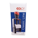 FECHADOR COLOP 2160  CON PLACA PROFESIONAL MEDIDA 24 X 41 MM TINTA NEGRO	AUTOENTINTABLE