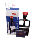 FECHADOR COLOP 2660 MICROBAN PROFESIONAL BICOLOR MEDIDA 37 x 58 MM TINTA AZUL Y ROJO	AUTOENTINTABLE