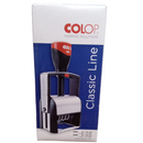 FECHADOR COLOP 2660 MICROBAN PROFESIONAL BICOLOR MEDIDA 37 x 58 MM TINTA AZUL Y ROJO	AUTOENTINTABLE