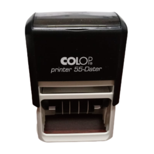 FECHADOR COLOP PRINTER 55 MEDIDA 40 X 60 MM TINTA NEGRO AUTOENTINTABLE