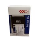 FECHADOR COLOP	PRINTER 55 MEDIDA 40 X 60 MM TINTA NEGRO	AUTOENTINTABLE