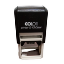 FECHADOR  COLOP Q 43 MEDIDA 43 X 43 MM	TINTA NEGRO	AUTOENTINTABLE