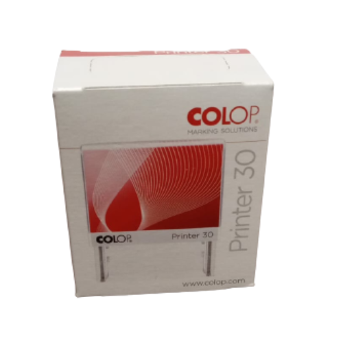 SELLO COLOP	PRINTER 30 MEDIDA 18 X 47 MM TINTA	NEGRO	AUTOENTINTABLE