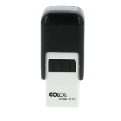 SELLO COLOP	Q 12 MEDIDA 12 X 12 MM	TINTA NEGRO	AUTOENTINTABLE